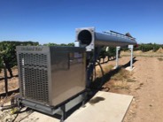 Laydown wind machine